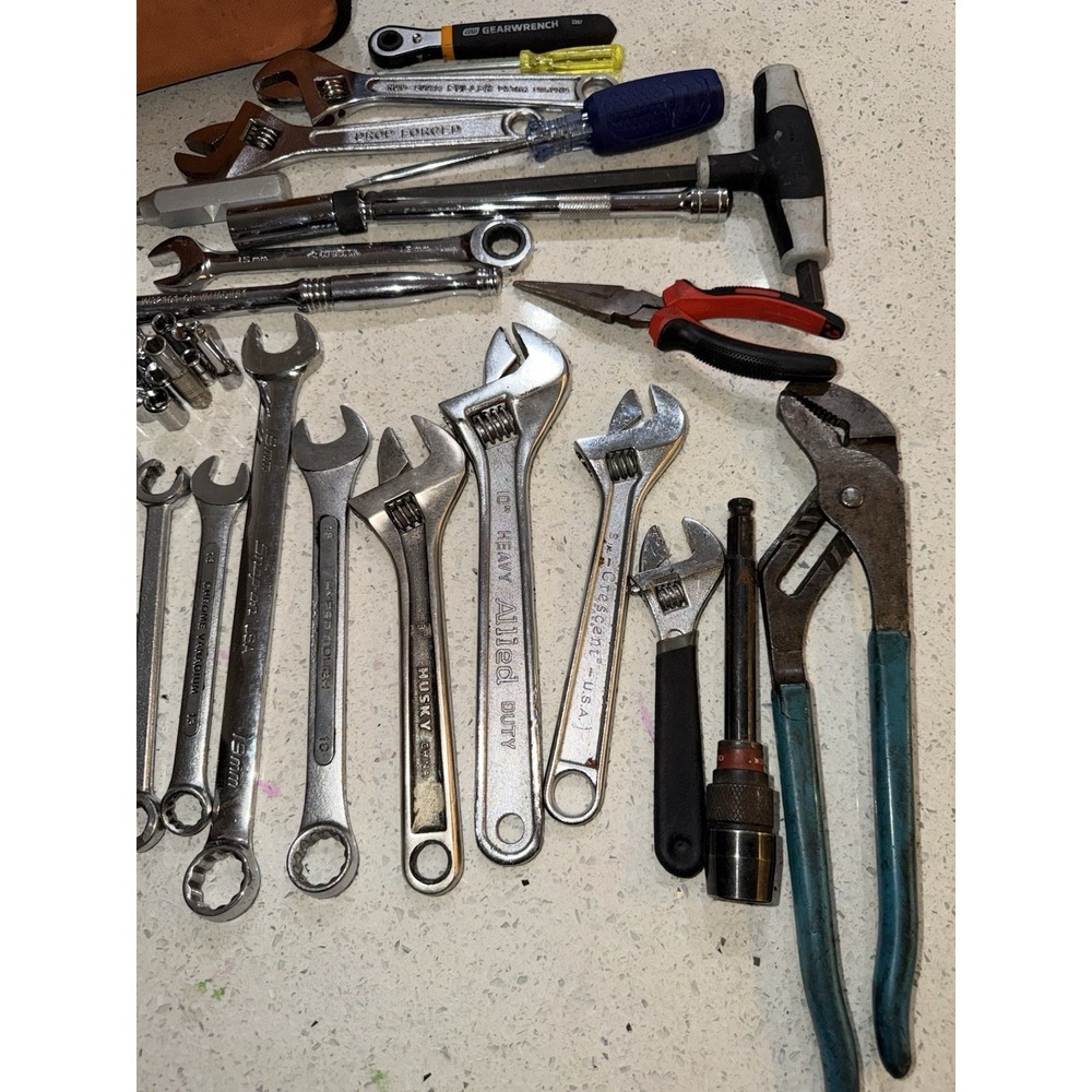 70‎ Pc Mix Tools With Ridgid Bag - Picture 11 of 12